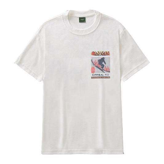 CAMISETA CARNAN LETTERING OFF WHITE