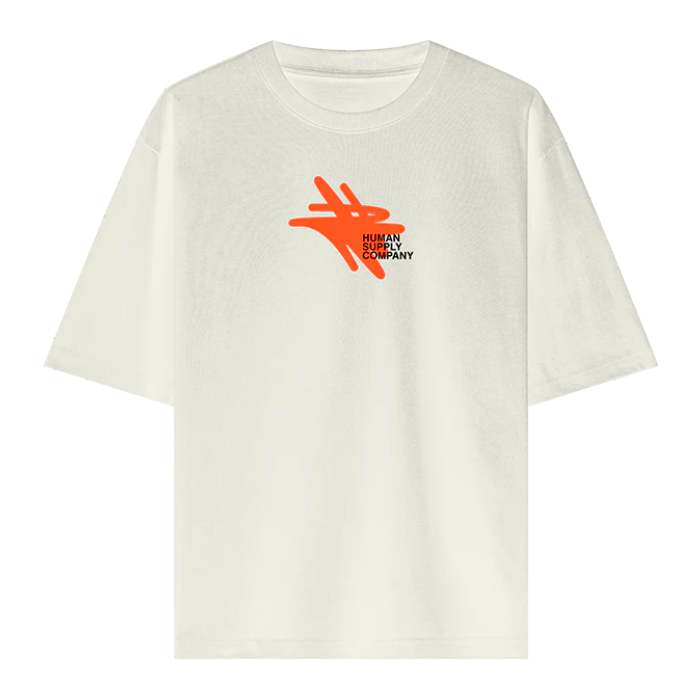 CAMISETA PARTUM RABISCOS OFF WHITE