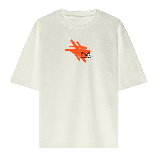 CAMISETA PARTUM RABISCOS OFF WHITE