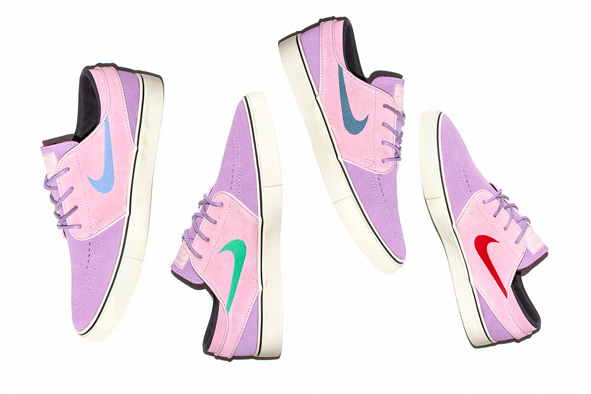 TÊNIS NIKE SB JANOSKI OG+ LILAC/NOISE AQUA