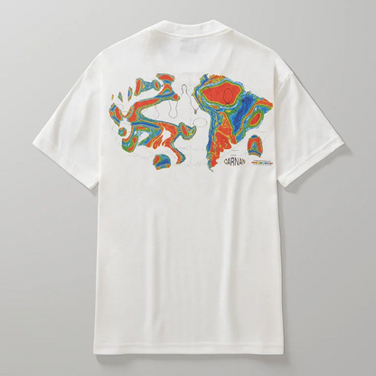 CAMISETA CARNAN HEAT MAP OFF WHITE