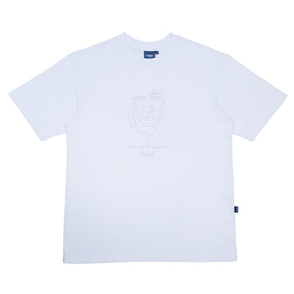 CAMISETA TUPODE DESISTIR REFLETIVO BRANCO