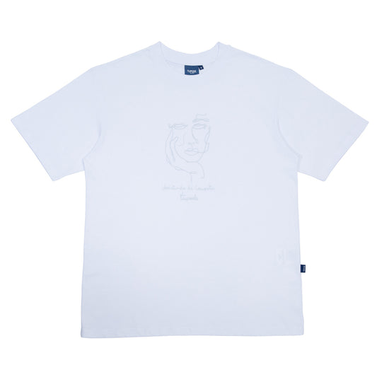 CAMISETA TUPODE DESISTIR REFLETIVO BRANCO