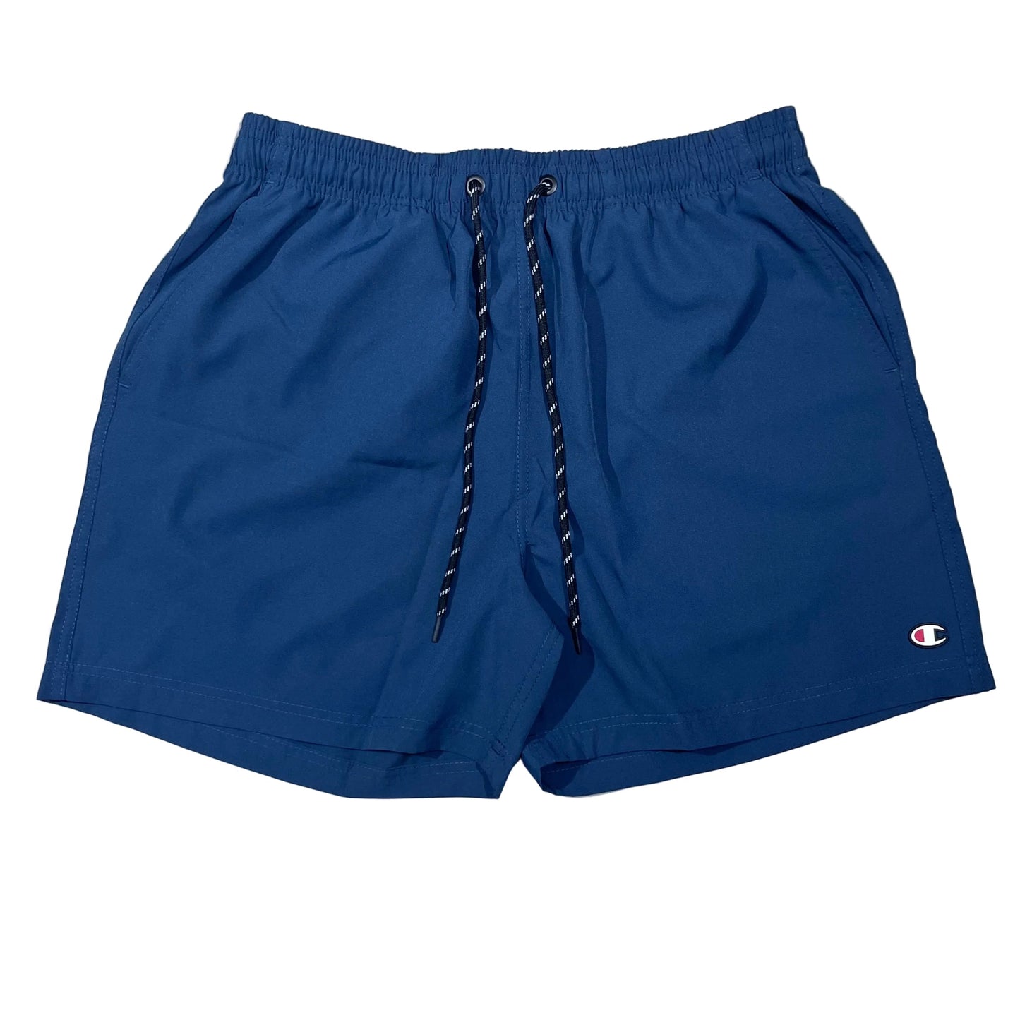 BERMUDA CHAMPION BEACH SPORTS SOLID BLACK BLUE