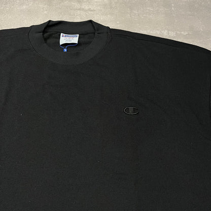 CAMISETA OVERSIZED CHAMPION TERRY C LOGO BLACK