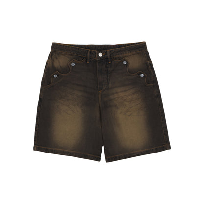 BERMUDA BARRA CREW JEANS RAIZES