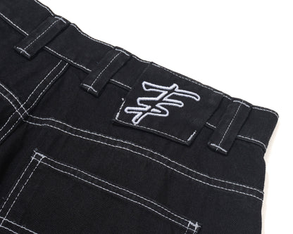 BERMUDA JEANS TROPICALIENTS COAL PRETO