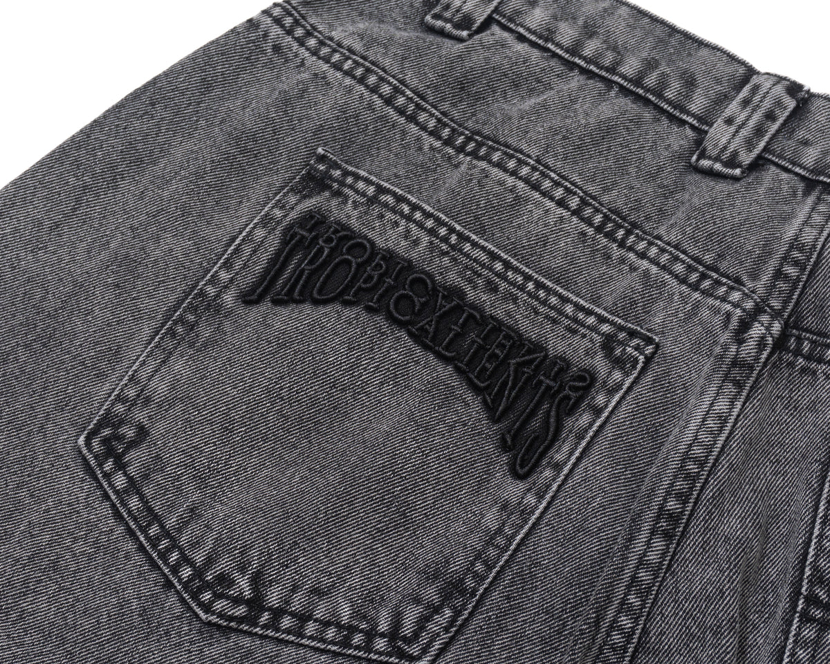 BERMUDA JEANS TROPICALIENTS ELEPHANT CINZA USADO