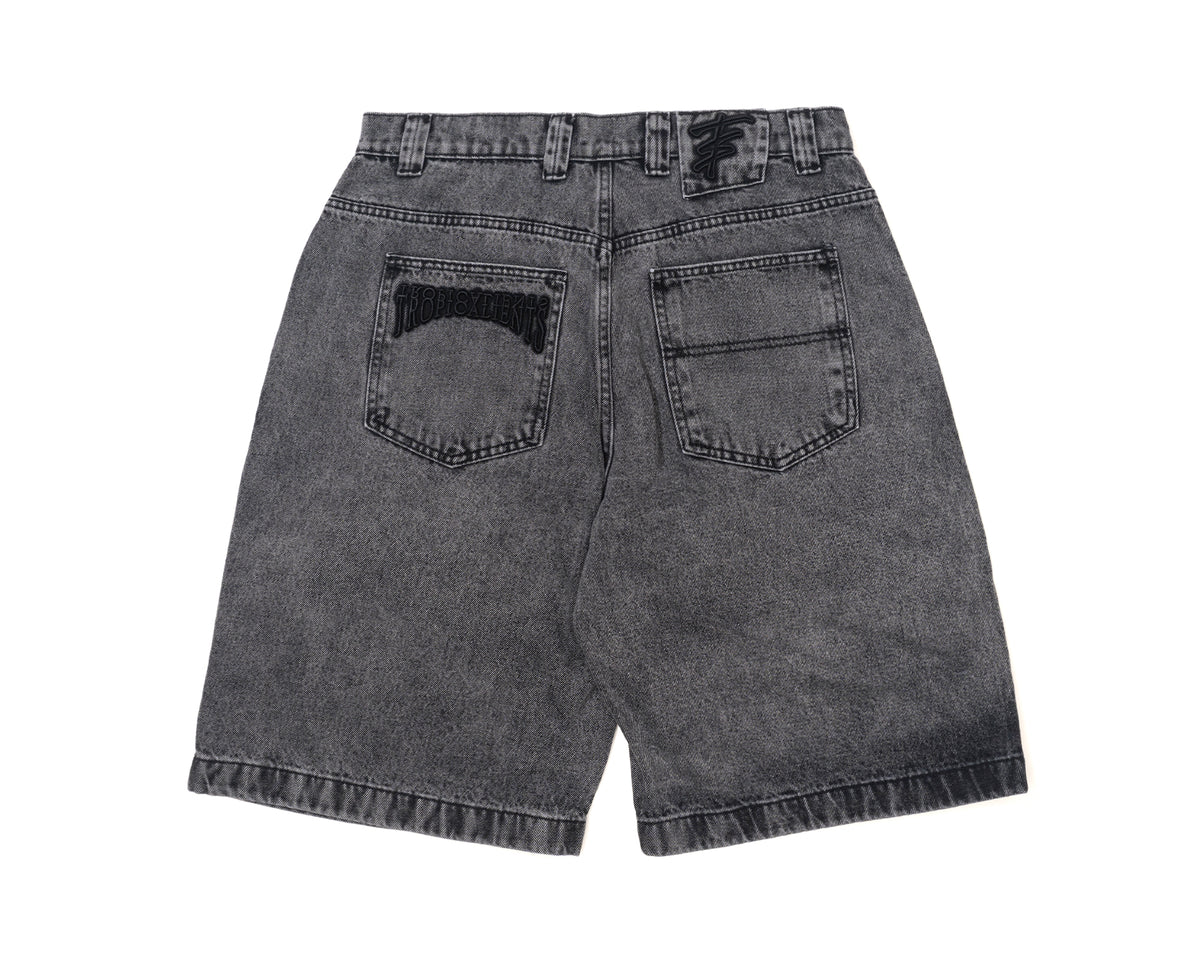 BERMUDA JEANS TROPICALIENTS ELEPHANT CINZA USADO