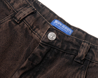 BERMUDA JEANS TROPICALIENTS OLD RUST FERRUGEM