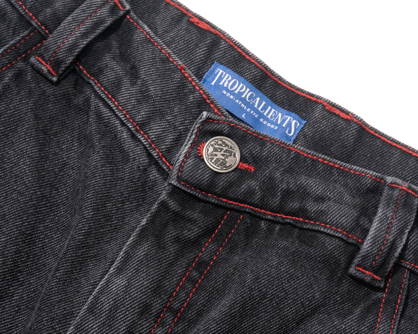 BERMUDA JEANS TROPICALIENTS RED NIGTH PRETO