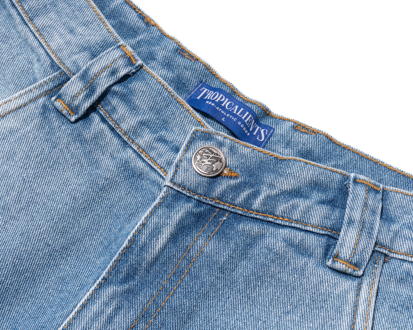 BERMUDA TROPICALIENTS WASHED BLUE AZUL LAVADO