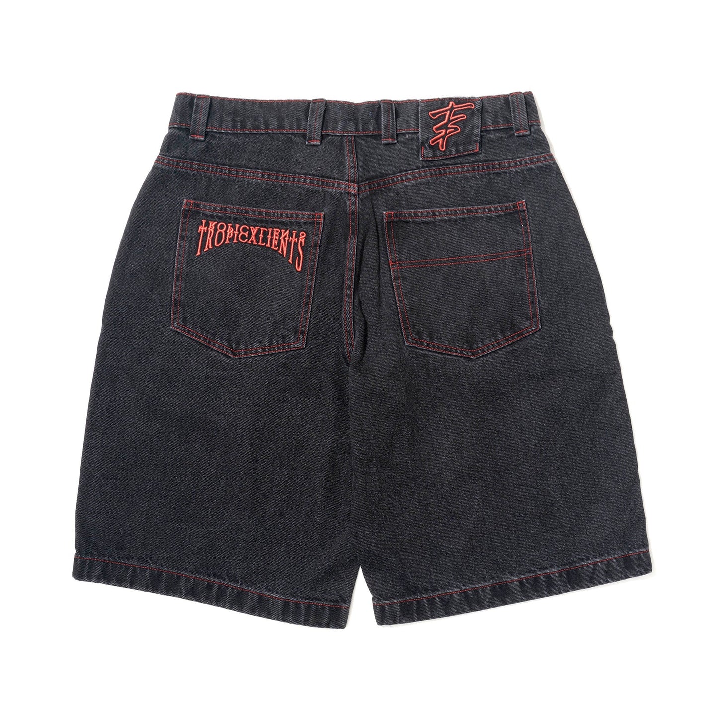 BERMUDA JEANS TROPICALIENTS RED NIGTH PRETO