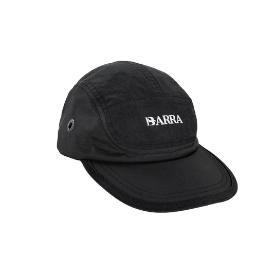 BONÉ BARRA CREW FIVE PANEL LOGO PRETO