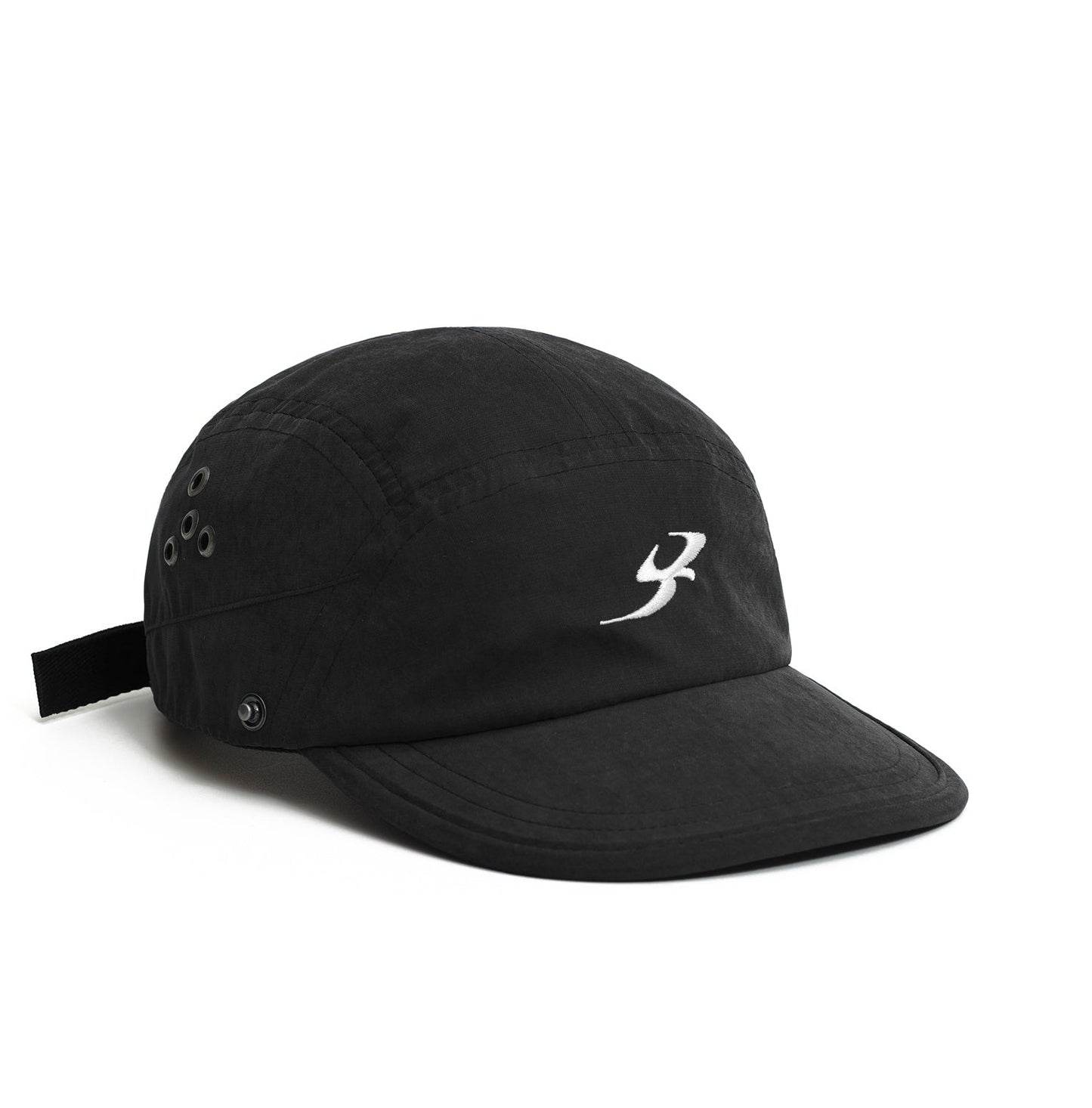 BONÉ BARRA FIVE PANEL LEVE PRETO