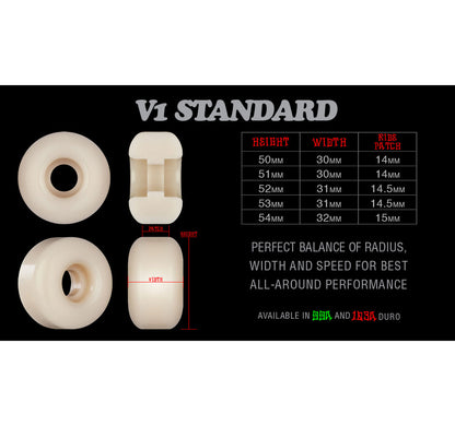 RODA BONES STF STANDARD V1 99A 52MM