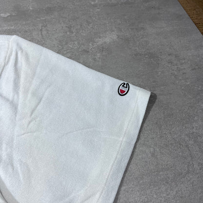 CAMISETA OVERSIZED CHAMPION TERRY C LOGO OFF WHITE