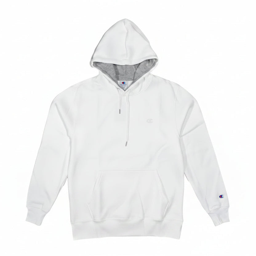 MOLETOM CHAMPION HOODIE ATHLETIC C LOGO OFF WHITE