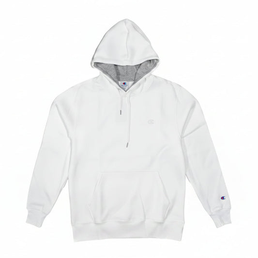 MOLETOM CHAMPION HOODIE ATHLETIC C LOGO OFF WHITE