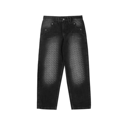 CALÇA BARRA CREW JEANS PATTERN B GRAFITE