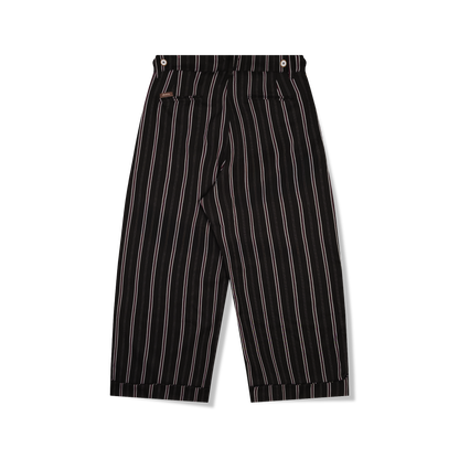 CALÇA DOWN BAGGY RED AND WHITE PINSTRIPE