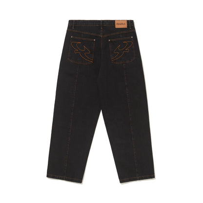 CALÇA BARRA CREW JEANS CLASSICA PRETA