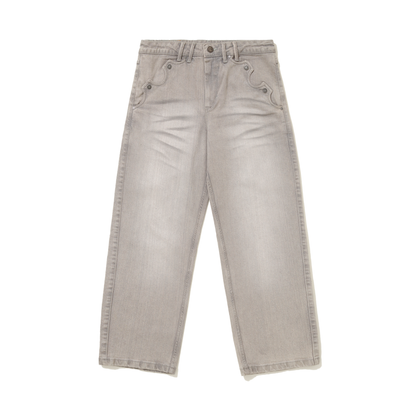 CALÇA BARRA CREW JEANS CÓDIGO CINZA
