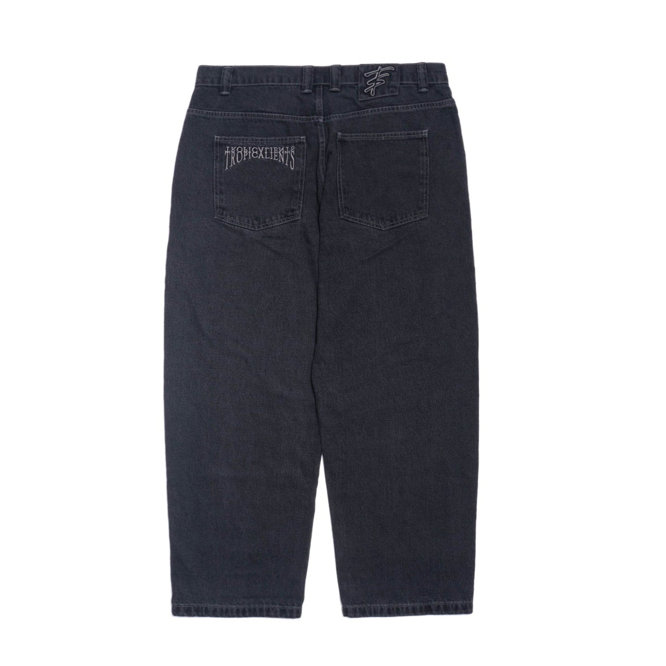 CALÇA TROPICALIENTS JEANS TOTAL BLACK