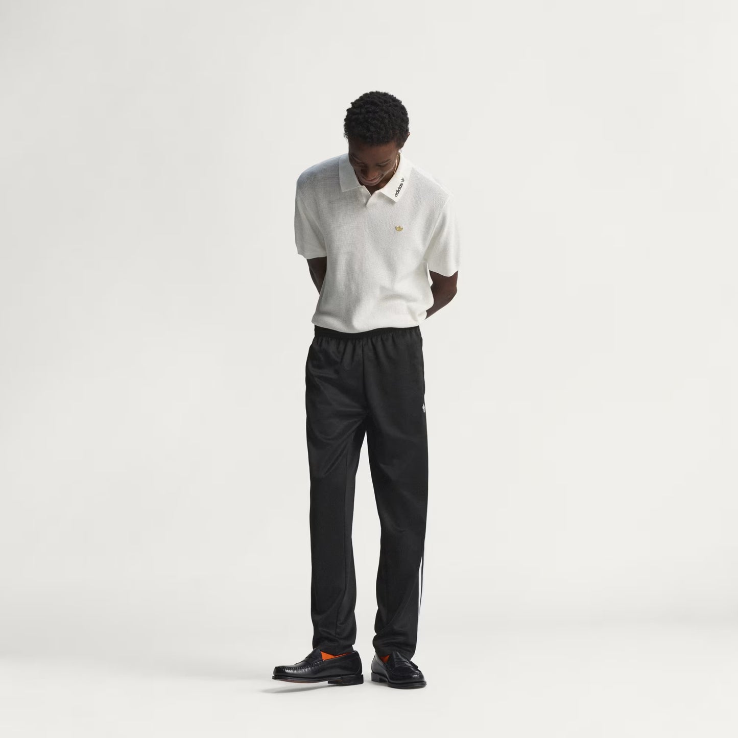 CALÇA ADIDAS ESPORTIVA BLACK/WHITE