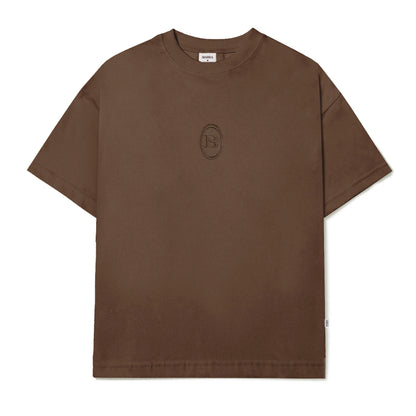CAMISETA BARRA CREW BARRA ATELIE MARROM