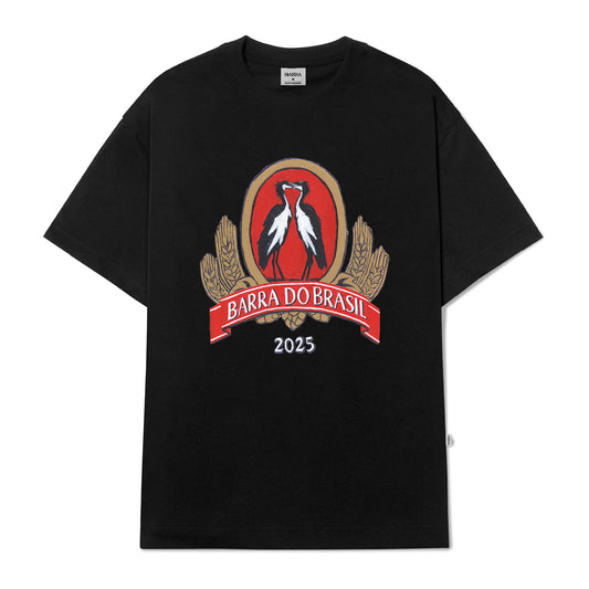 CAMISETA BARRA CREW BARRA DO BRASIL SOUVENIR PRETA