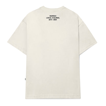 CAMISETA BARRA CREW BARRA DO BRASIL SOUVENIR OFF WHITE