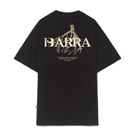 CAMISETA BARRA CREW RAIZES INSTITUCIONAL PRETA