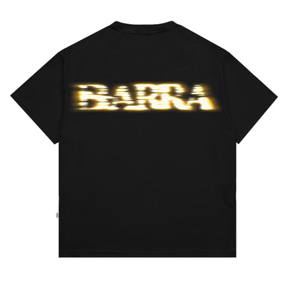 CAMISETA BARRA CREW LOGO REFLEXO PRETA
