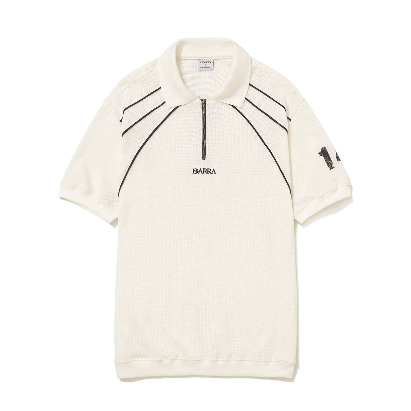 CAMISA POLO BARRA CREW SOUVENIR OFF WHITE