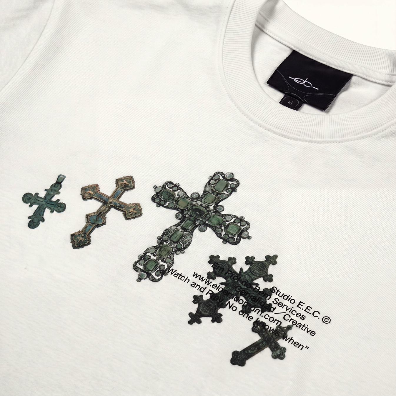 CAMISETA ELO EM COMUM AWAKE BRANCO OFF