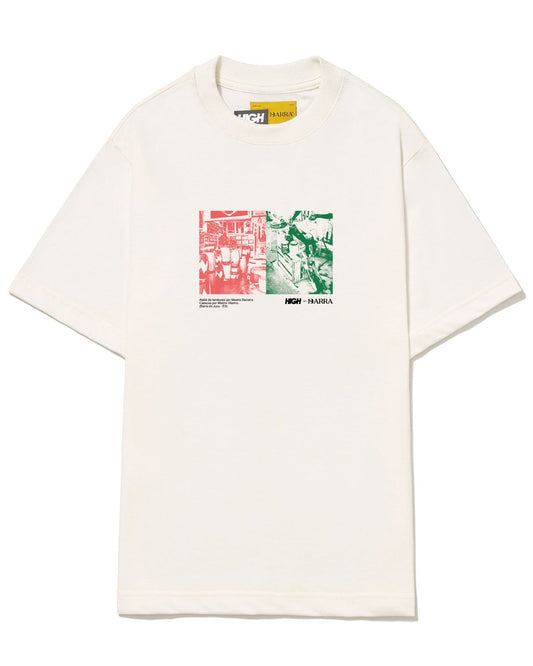CAMISETA HIGH X BARRA ATELIE OFF WHITE