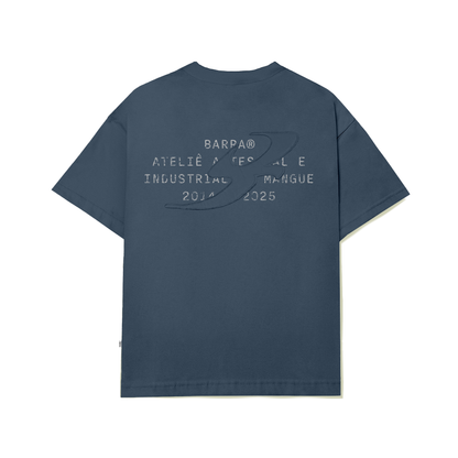 CAMISETA BARRA CREW ATELIE AZUL
