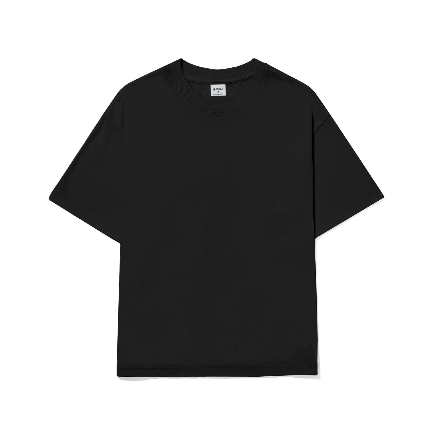 CAMISETA BARRA CREW GOODS B ESTENCIL PRETA