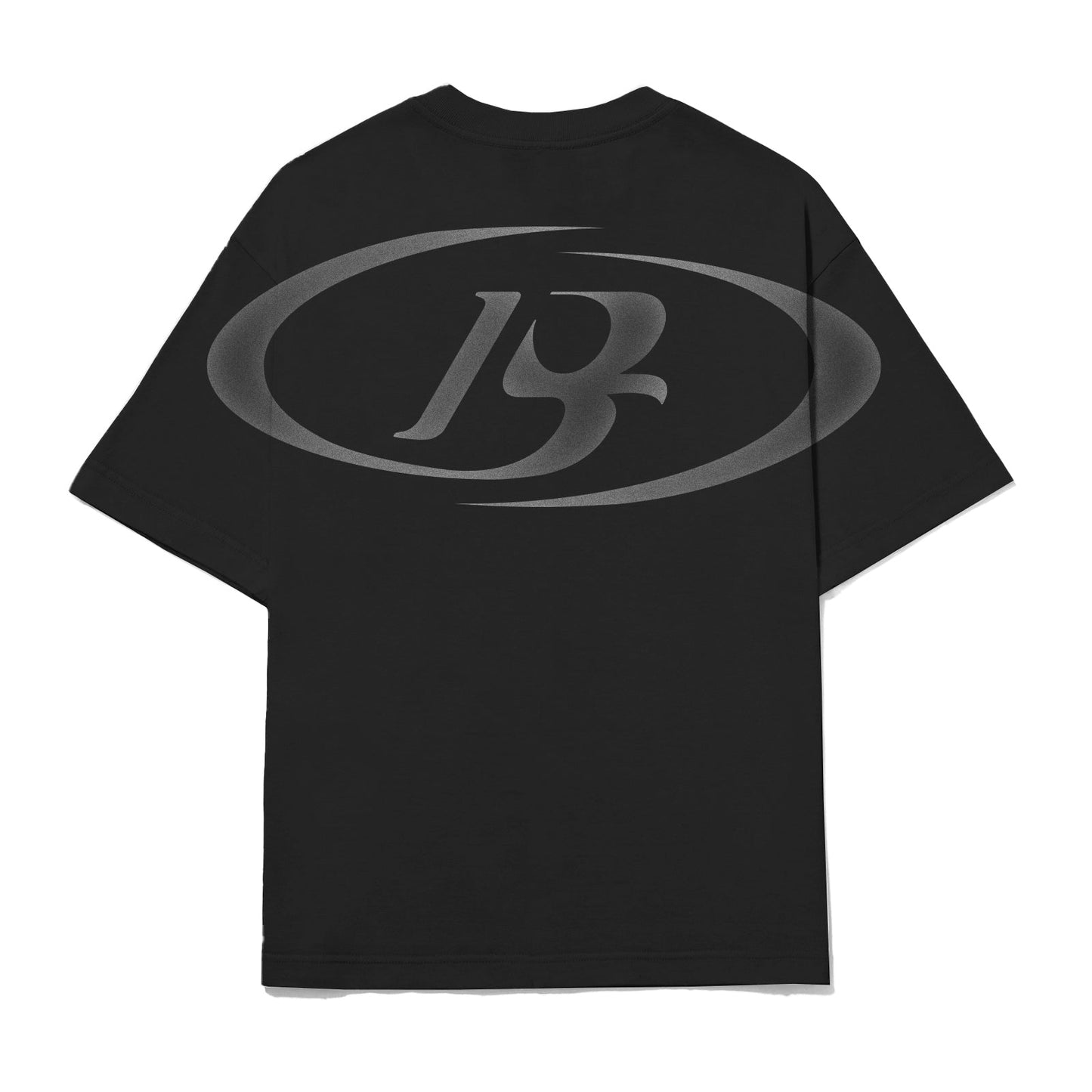 CAMISETA BARRA CREW GOODS B ESTENCIL PRETA