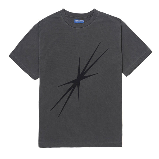 CAMISETA TROPICALIENTS BIG SPARK PRETO LAVADO