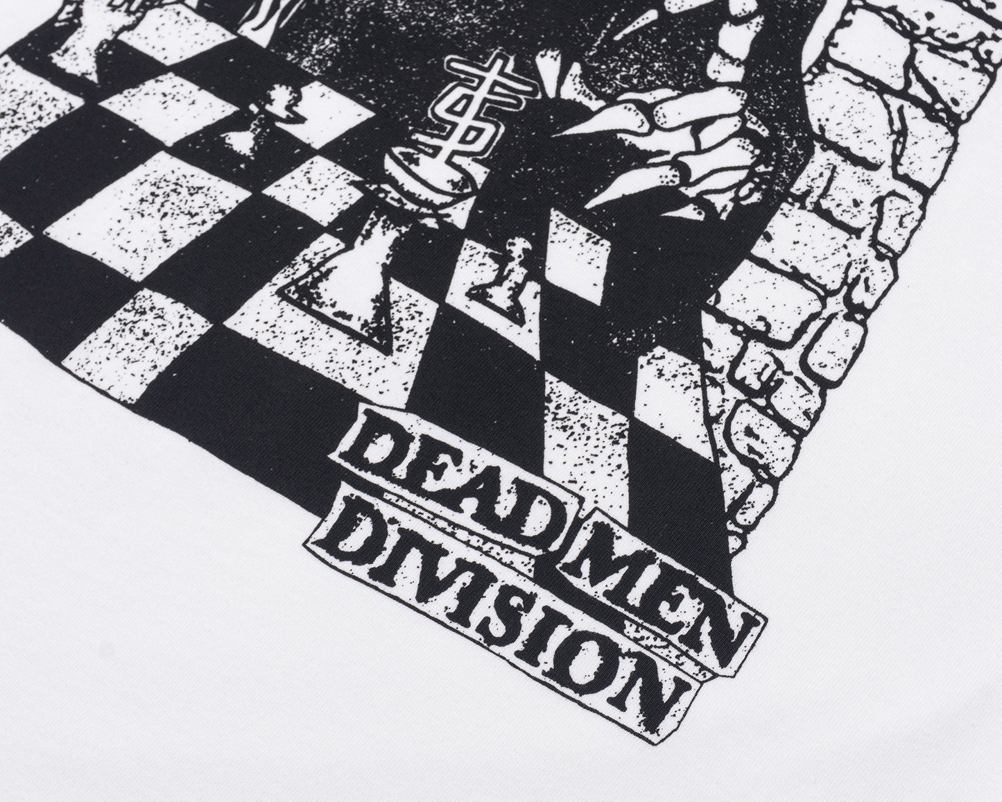 CAMISETA TROPICALIENTS CHECKMATE BRANCO NUVEM