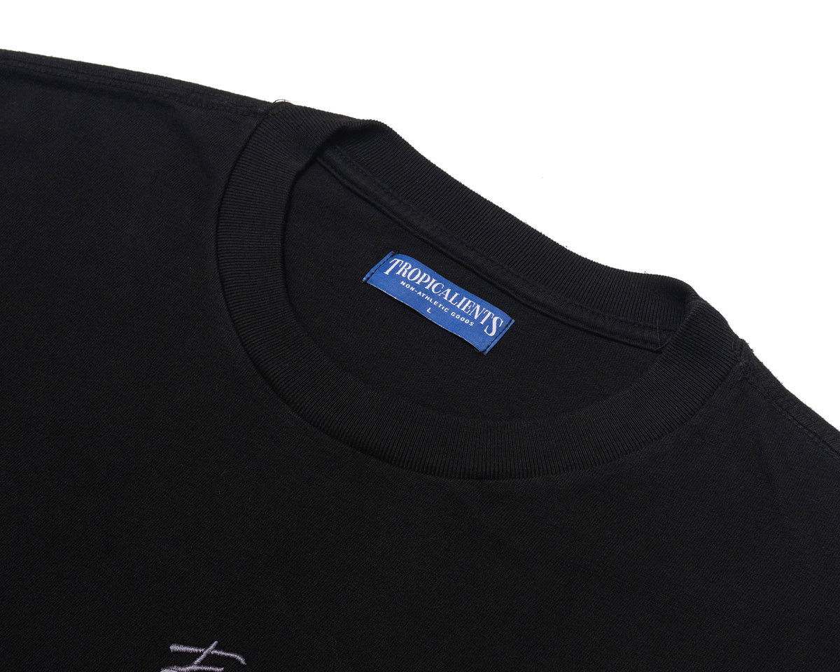 CAMISETA TROPICALIENTS MINIMAL TS PRETO