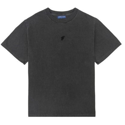 CAMISETA TROPICALIENTS SUPER MINIMAL PRETO ESTONADO