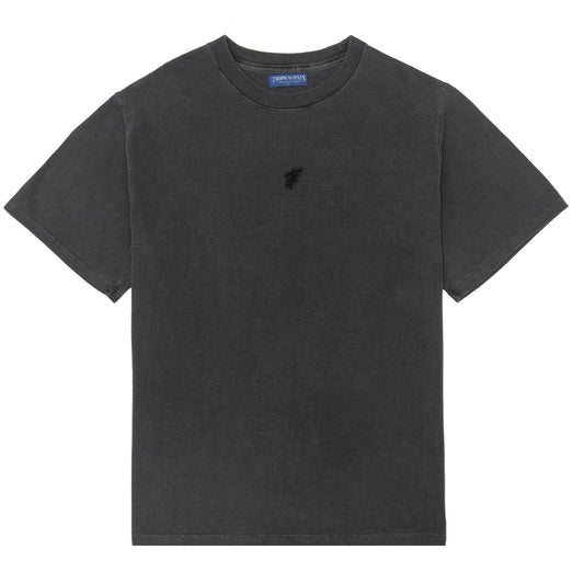 CAMISETA TROPICALIENTS SUPER MINIMAL PRETO ESTONADO
