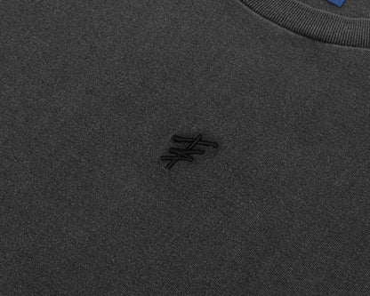 CAMISETA TROPICALIENTS SUPER MINIMAL PRETO ESTONADO