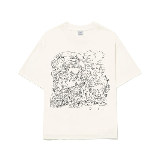 CAMISETA BARRA CREW MANGUEZAL 2.0 OFF WHITE