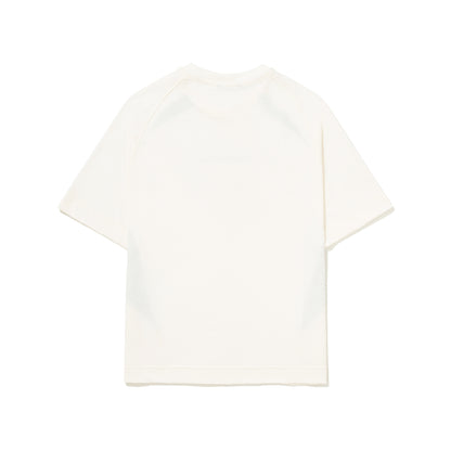 CAMISETA BARRA CREW RECORTADA REMIX OFF WHITE
