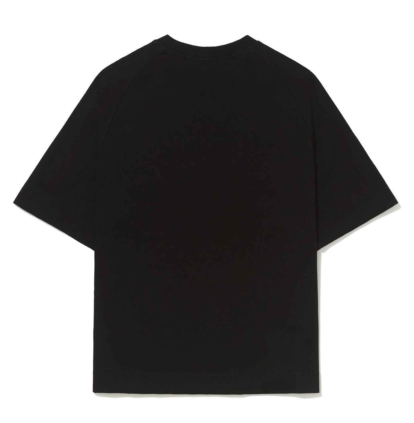CAMISETA BARRA CREW RECORTADA REMIX OFF PRETA