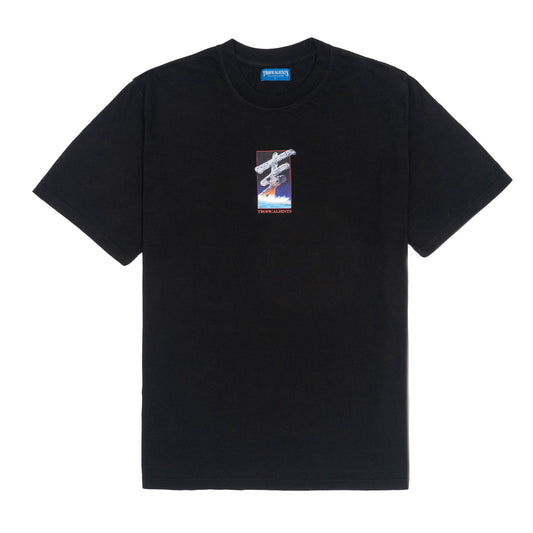 CAMISETA TROPICALIENTS ASTEROID PRETA